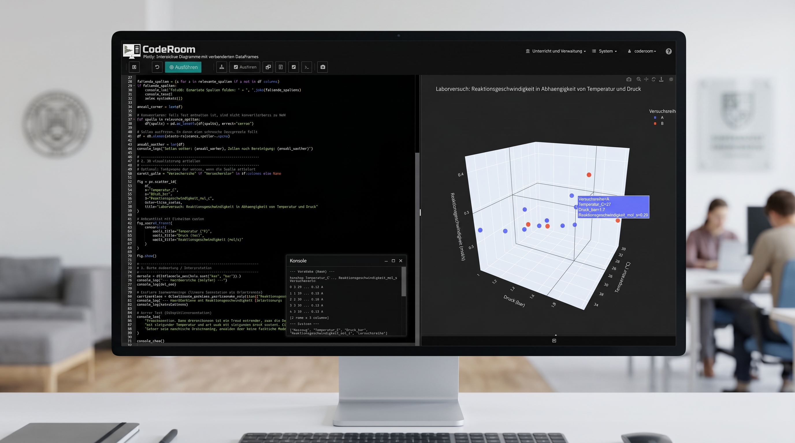 Datenanalyse in der Vorlesung