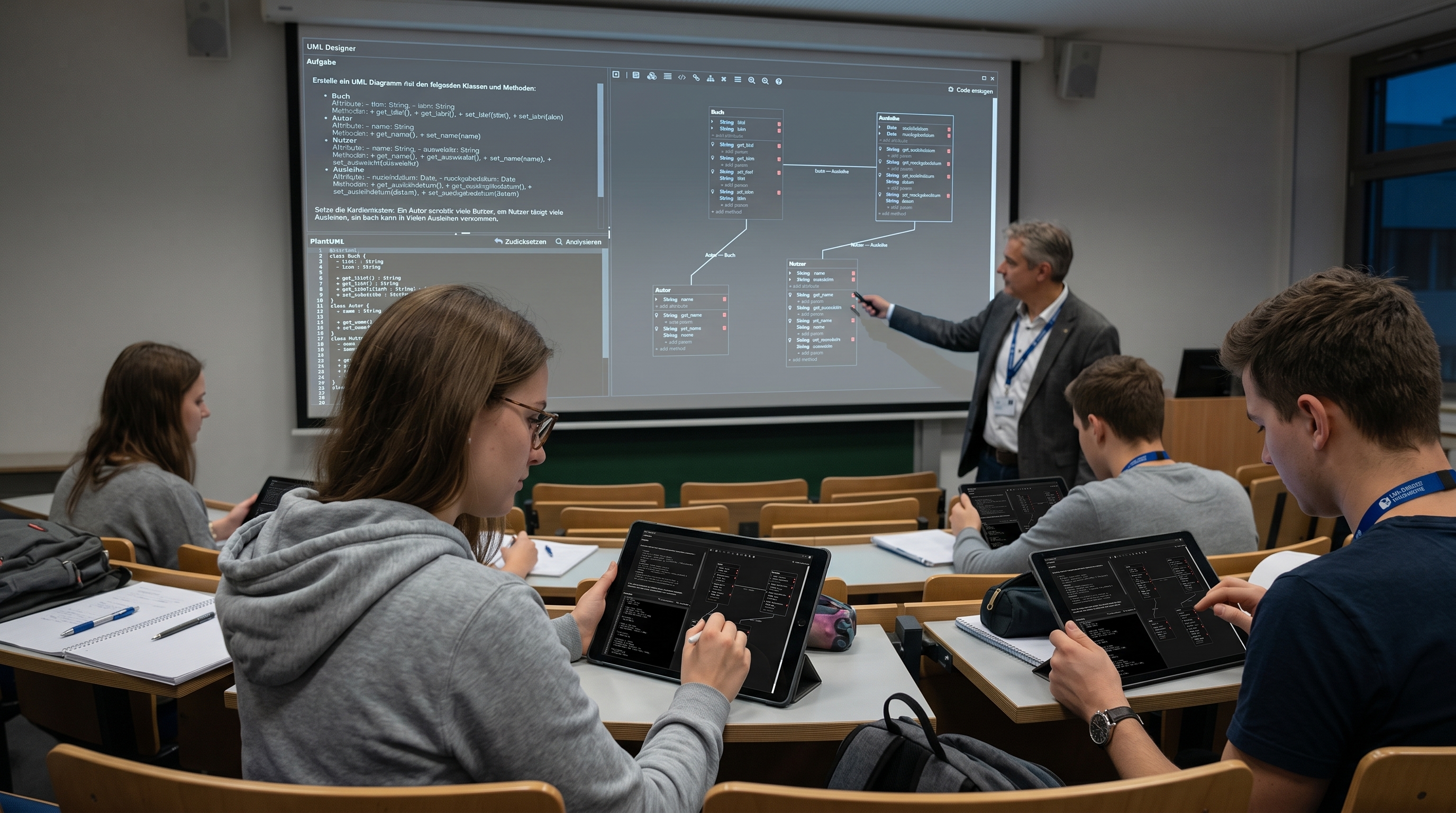 UML modellieren und direkt in Code überführen