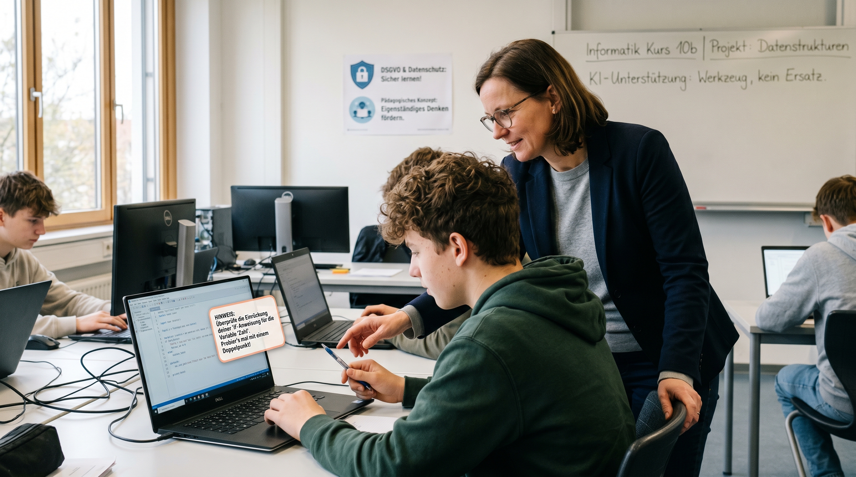 Schnell testen – ohne Umstellung