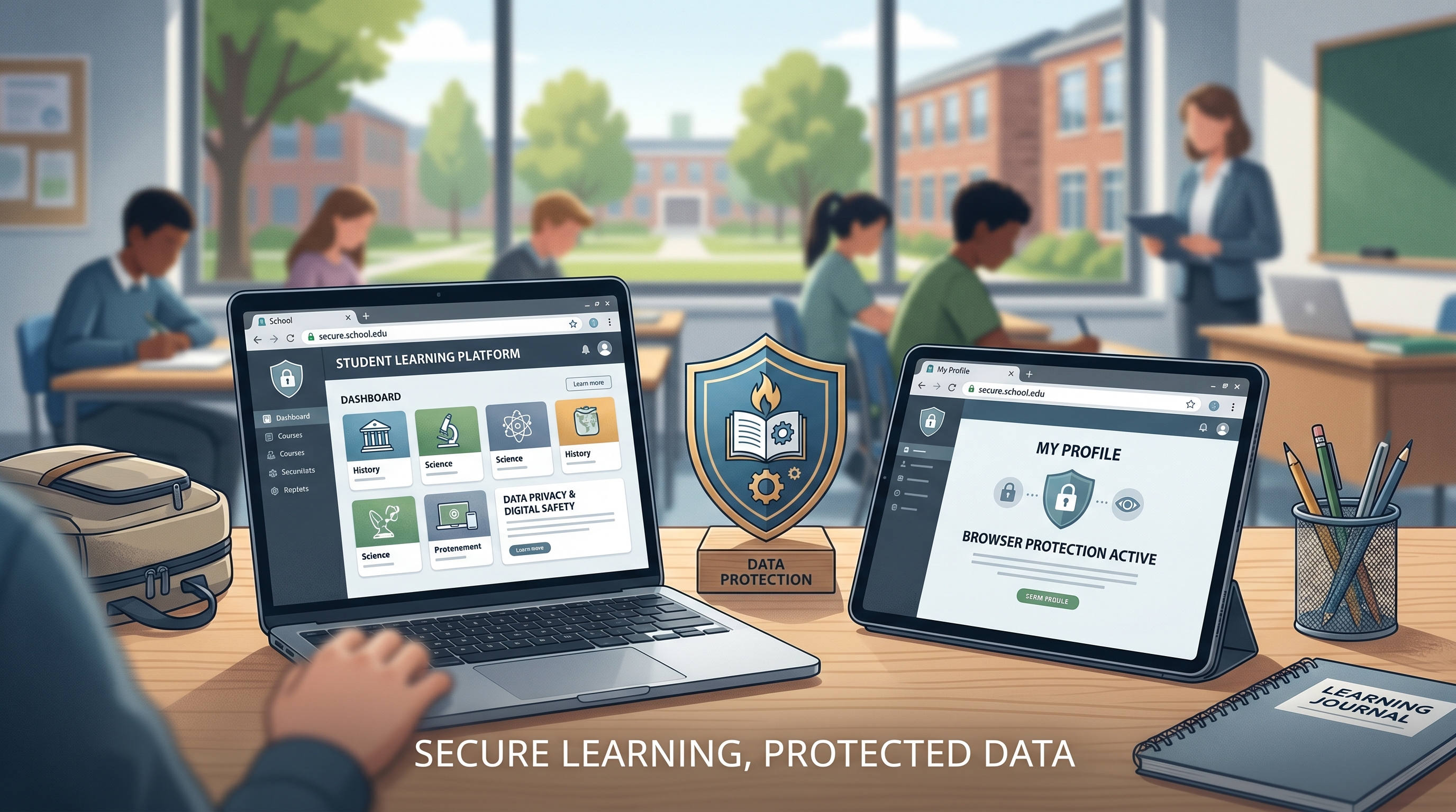 Datenschutzbewusste browserbasierte Programmierumgebung für Schulen